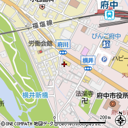 広島県府中市府川町262周辺の地図