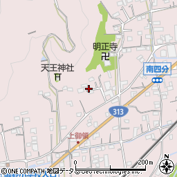 広島県福山市神辺町上御領619周辺の地図