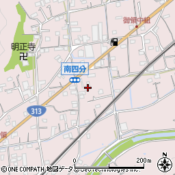 広島県福山市神辺町上御領460-5周辺の地図