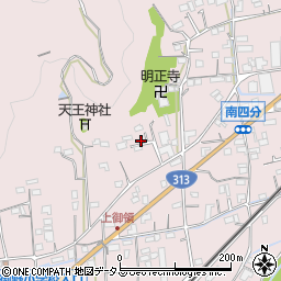 広島県福山市神辺町上御領621周辺の地図