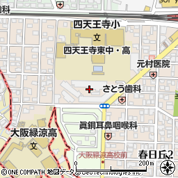 グランスイート藤井寺周辺の地図