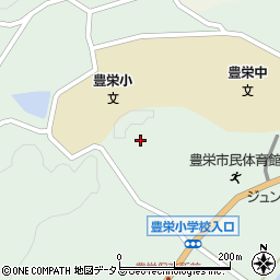 広島県東広島市豊栄町鍛冶屋660周辺の地図