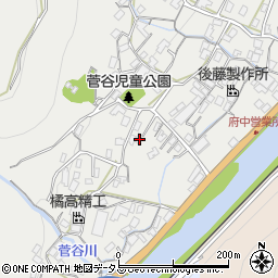 広島県府中市目崎町105周辺の地図