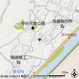 広島県府中市目崎町106周辺の地図