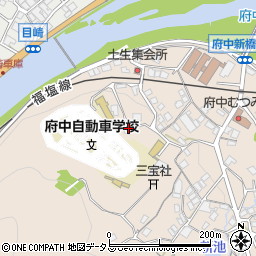 広島県府中市土生町1613周辺の地図