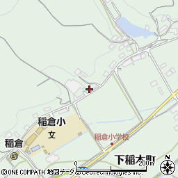 岡山県井原市下稲木町735周辺の地図