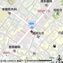 三重県松阪市新町946-1周辺の地図