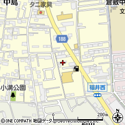 岡山県倉敷市中島2635周辺の地図