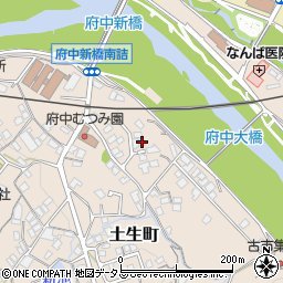 広島県府中市土生町1524周辺の地図