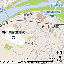 広島県府中市土生町1625周辺の地図