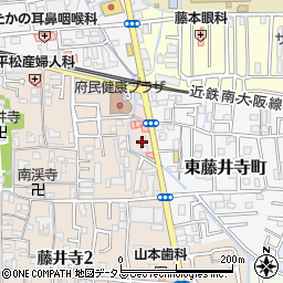 ハートフル藤井寺周辺の地図