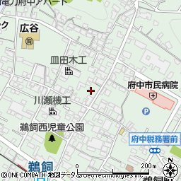 広島県府中市鵜飼町67周辺の地図