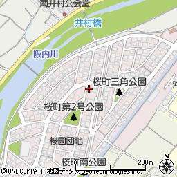 桜園会館周辺の地図