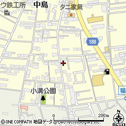 岡山県倉敷市中島2584周辺の地図