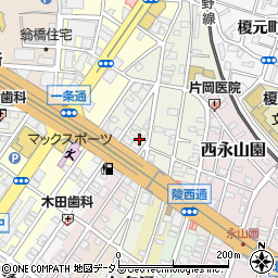 キングスアベニュー堺東周辺の地図