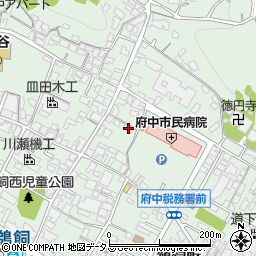 広島県府中市鵜飼町486周辺の地図