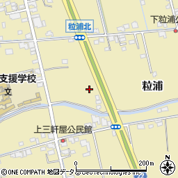岡山県倉敷市粒浦周辺の地図