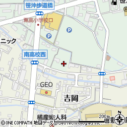 ダスキン　倉敷笹沖支店周辺の地図