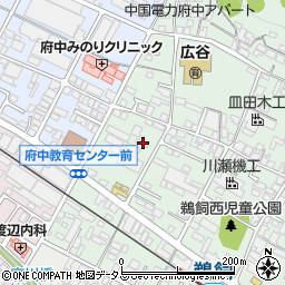 広島県府中市鵜飼町20周辺の地図