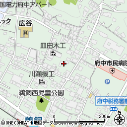 広島県府中市鵜飼町68周辺の地図