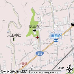 広島県福山市神辺町上御領658周辺の地図