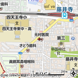 セイユーホーム藤井寺店周辺の地図