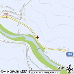 広島県山県郡安芸太田町穴1308周辺の地図