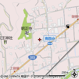 広島県福山市神辺町上御領749周辺の地図