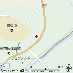 広島県東広島市豊栄町鍛冶屋535周辺の地図