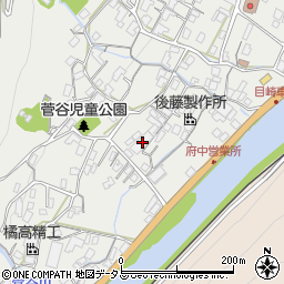 広島県府中市目崎町195周辺の地図
