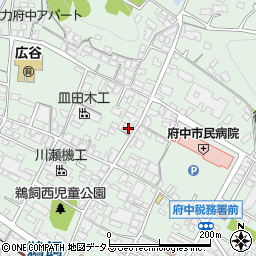 広島県府中市鵜飼町79周辺の地図