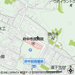 広島県府中市鵜飼町463周辺の地図