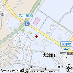 三重県松阪市大津町691周辺の地図