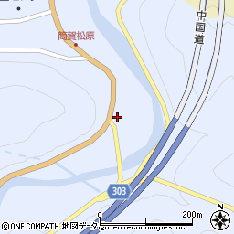 広島県山県郡安芸太田町中筒賀542周辺の地図