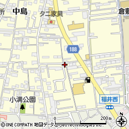 岡山県倉敷市中島2569周辺の地図