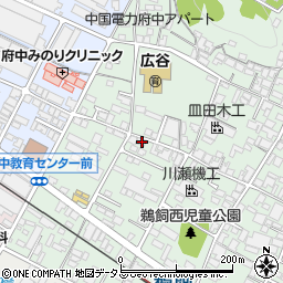 広島県府中市鵜飼町23周辺の地図