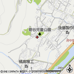 広島県府中市目崎町98周辺の地図