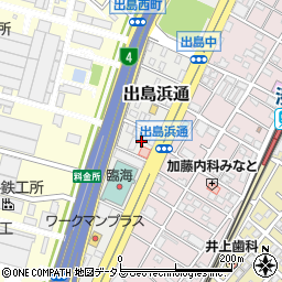 大阪府堺市堺区出島浜通5周辺の地図