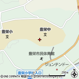 広島県東広島市豊栄町鍛冶屋341周辺の地図