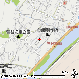 広島県府中市目崎町193周辺の地図