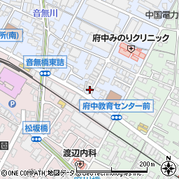 広島県府中市元町3周辺の地図