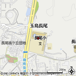 倉敷市立長尾小学校周辺の地図