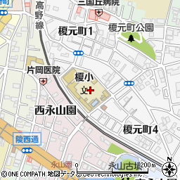大阪府堺市堺区榎元町2丁周辺の地図
