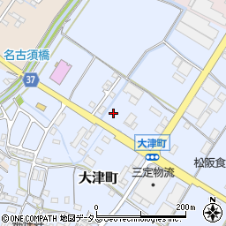 三重県松阪市大津町722周辺の地図