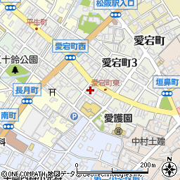 寿司久周辺の地図