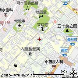 三重県松阪市茶与町74周辺の地図