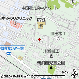 広島県府中市鵜飼町104周辺の地図