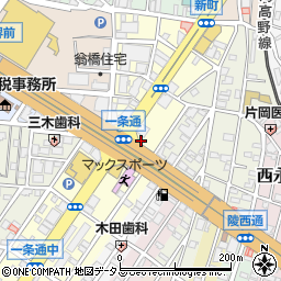 大阪府堺市堺区一条通16-28周辺の地図