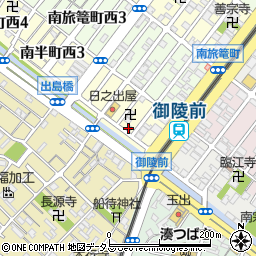 浄土宗辨順寺周辺の地図