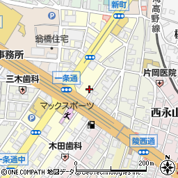 大阪府堺市堺区一条通16-21周辺の地図